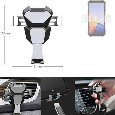 Lüftungsschlitz Halterung für Ulefone Armor X9 Handy Halter