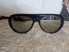 Vintage GH Japan Sunglasses Ski Sports 1970s Scratched Lenses Made In Japan