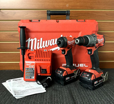 Milwaukee M18 FUEL 18V 2-Tool Drill/Impact Driver Combo Kit (3697-22)  Very Good
