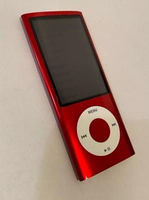 Apple iPod nano 5th Generation (PRODUCT) RED (16 GB) for sale