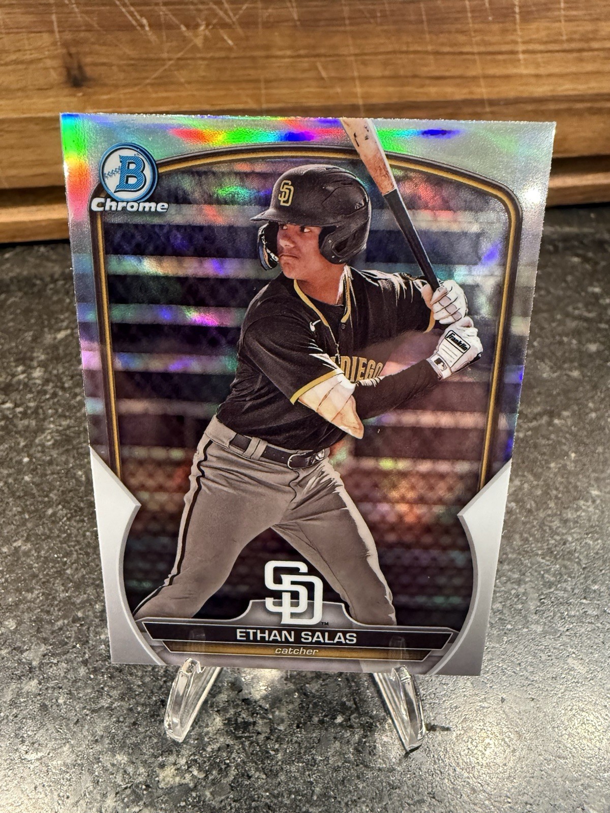 2023 Bowman Draft - Chrome Ethan Salas #BDC-1 Refractor (RC)