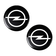 2x Opel Schlüssel Emblem 14mm 3D Fernbedienung Key Aufkleber Sticker Emblem Logo
