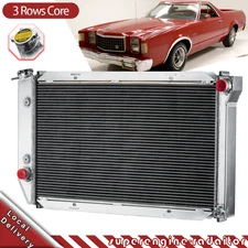 3-Row Radiator For Ford Ranchero 72-79 Torino Thunderbird Mercury Cougar MARK IV