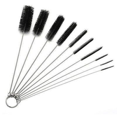 10Pack Lab Brush For Pipe Cleaner/Test Tube/Glassware/Bottle/Tubing Fluva I