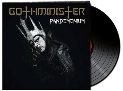 Gothminister - Pandemonium Limited Black LP 2022 EU NEW VINYL RECORD  