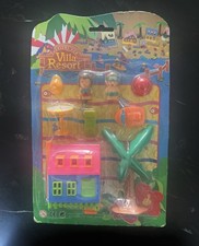 Vintage Teddy  s Wonderland Compatible Resort Beach Playset - same manufacturer