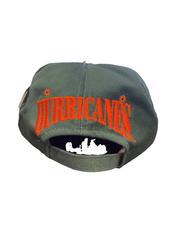 Gorra de béisbol ajustable de colección Miami Hurricanes con licencia por gorra al aire libre Foto 2 de 4