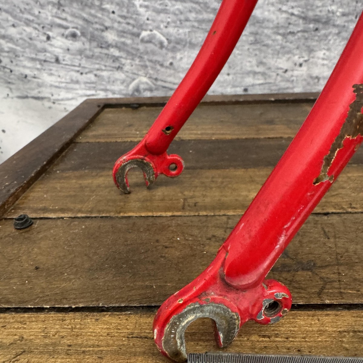 Vintage Miyata Seven Ten Road Bike Frame 58cm CrMo Steel Red 700c