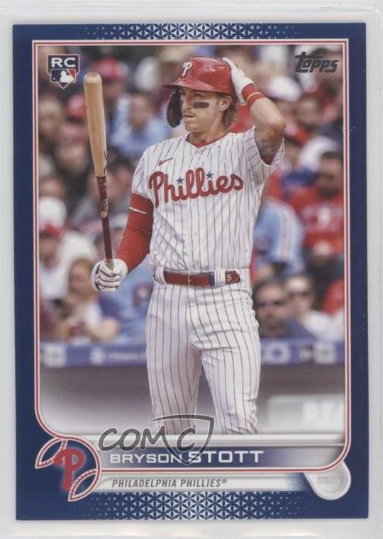 2022 Topps Update Royal Blue Bryson Stott #US224 00jz