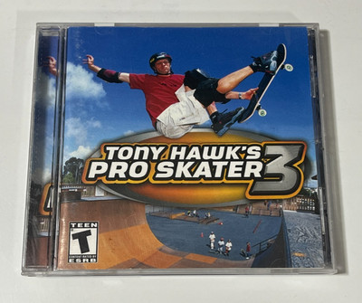 Tony Hawk's Pro Skater 3 (PC CD-ROM, 2002) Great Condition Disc & Case!