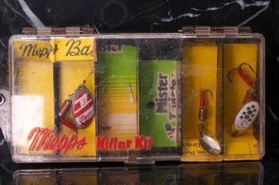 Vintage Mepps Basser Killer Kit Spinner Lure Set – Original PACKAG ...