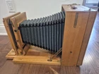 Antique Wooden Wood Field Large Format Film Camera Body Wooden bellows