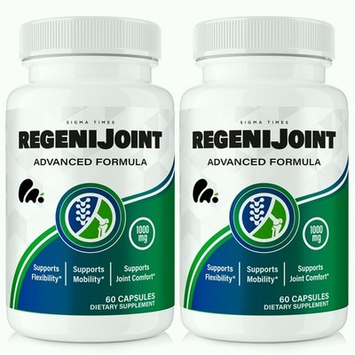 RegeniJoint Capsules,Regeni Joint Support for Flexibility and Mobility - 2 Pack