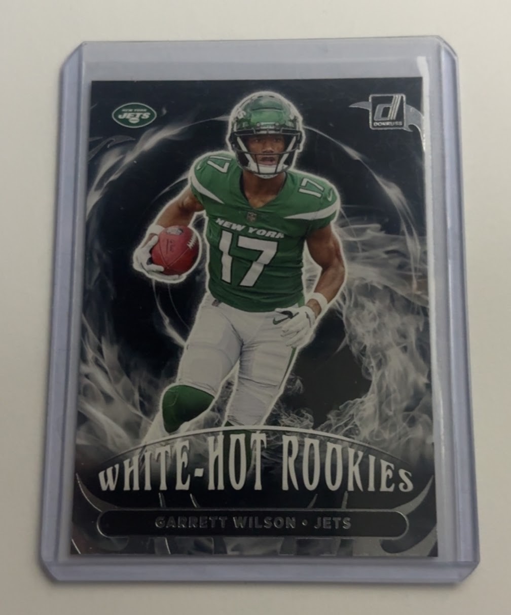 Garrett Wilson 2022 Panini Donruss Optic - White Hot Rookies #WHR-3 (RC)