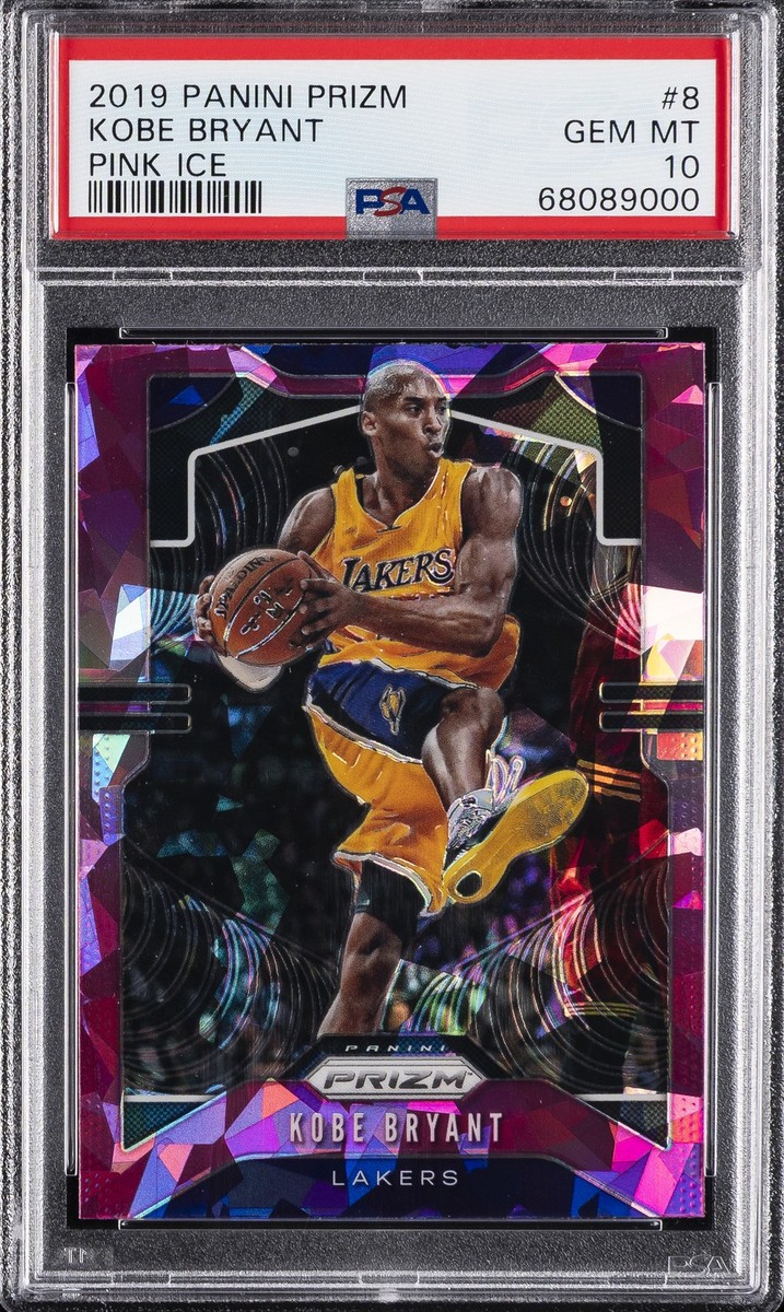 2019 PANINI PRIZM PINK ICE #8 KOBE BRYANT PSA 10 | eBay