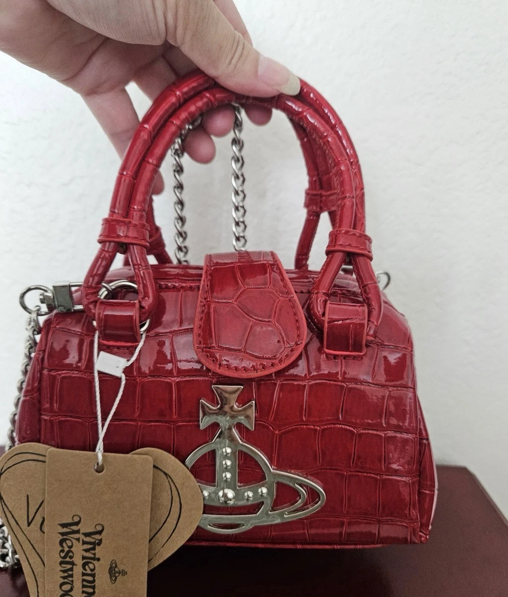 vivienne westwood×Sachel Vivienne Westwood x The Cambridge Satchel Co. - The Iconic Squiggle Sa