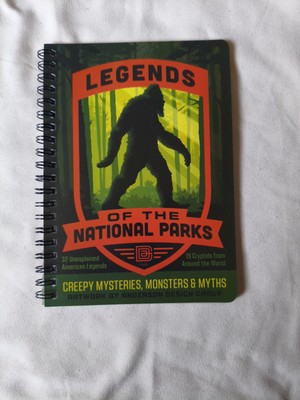 Legenden der National Parks Lexikon Bigfoot Aliens Cryptid Mystery Monster Eng.