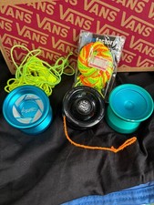 YOYOFACTORY Shutter YoYo Bandai Hyper Yo-Yo 3pcs Set Strings Used