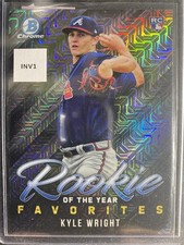 Wright, Kyle - 2019 Bowman Chrome Prospect - Mega Box - ROY Favorites