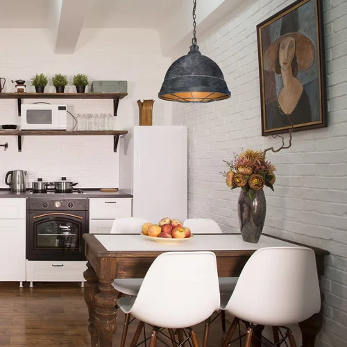 Golden Bartlett 2-Light 16" Pendant Light in Black Patina - Picture 4 of 4