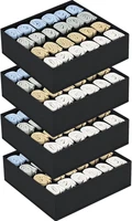 UnterwäSche Socken Organizer - 4Er Set Schrank Schubladen-Organizer Kleidung, 96