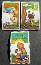 Product Image: NEW ZEALAND UHM 1977 "HEALTH - PIGEON, FROG & BUTTERFLY" COMPLETE SET