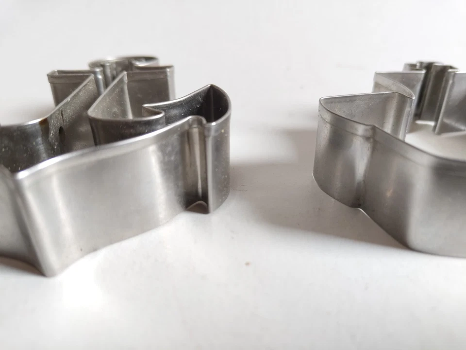 XL Ausstecher 2er Set Segelboot Anker Ausstechform Keksausstecher Schiff maritim - Bild 4 von 4