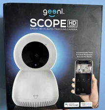 NEW & SEALED - Geeni Scope 1080p HD Smart Auto-Tracking Indoor Security Camera