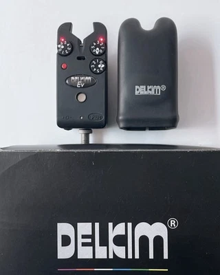 Delkim EV Plus Alarm Red | Karpfenangeln Vibrationssensing Bissanzeiger & Hardcase - Bild 1 von 4