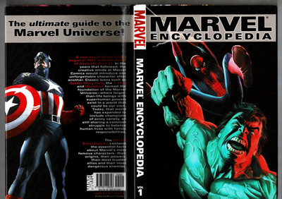 Marvel Encyclopedia 1: Avengers, FF4 etc (Marvel 2002) Hardcover, 240 pages