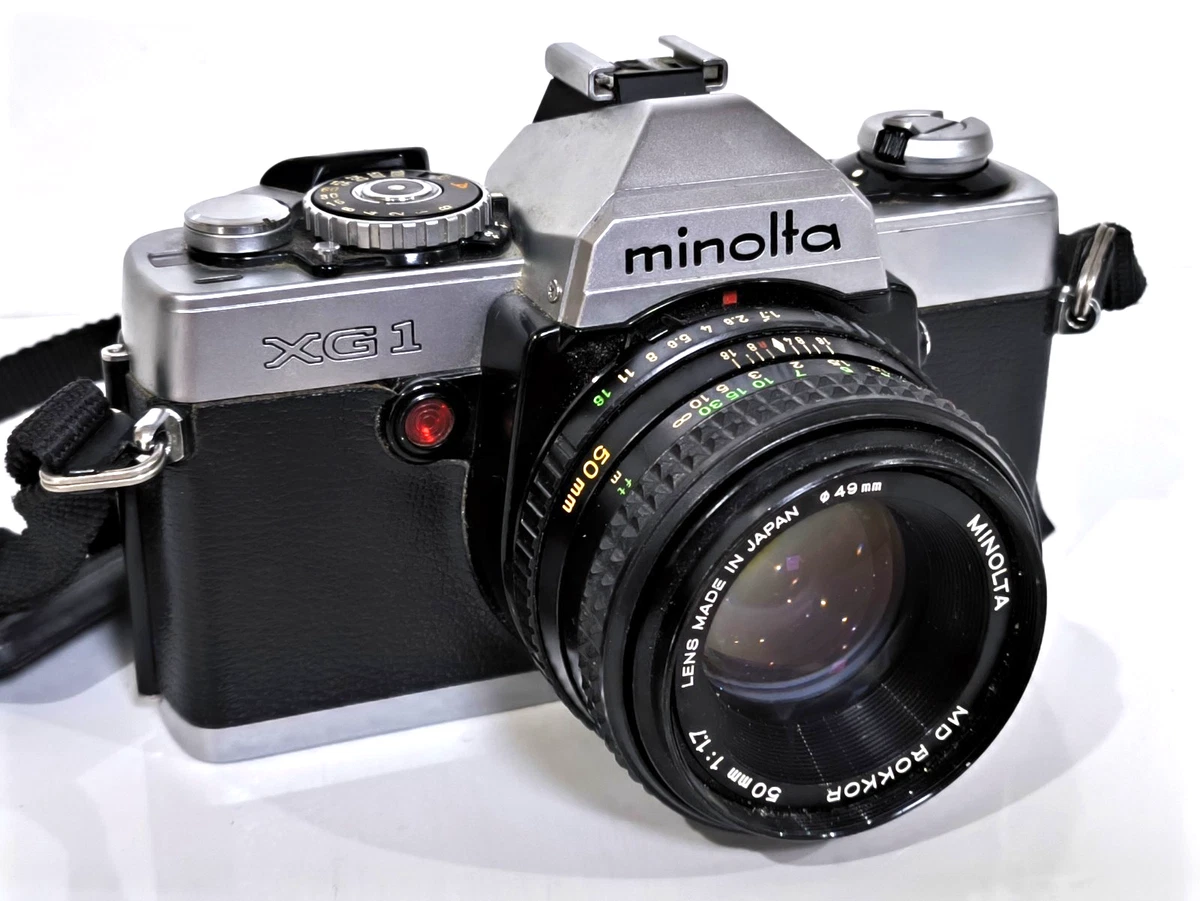 ミノルタ XG-1 フィルムカメラ+ MD 50mm f/2 レンズ Minolta XG-1 Film Cameras for sale | eBay UK