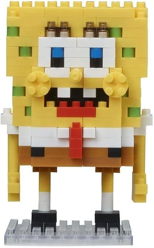 NEW Kawada Nanoblock Charanano SpongeBob SquarePants CN-21 Shipping from japan - Image 4 of 4