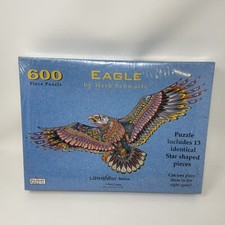 Spilsbury Puzzle EAGLE Herb Schwartz 600 Pc. Longfellows Series New Made In USA