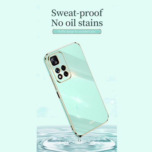 Shockproof Plating Case For Xiaomi Poco F6 Pro 13T Redmi Note 11 10 Pro Cover - Picture 10 of 19