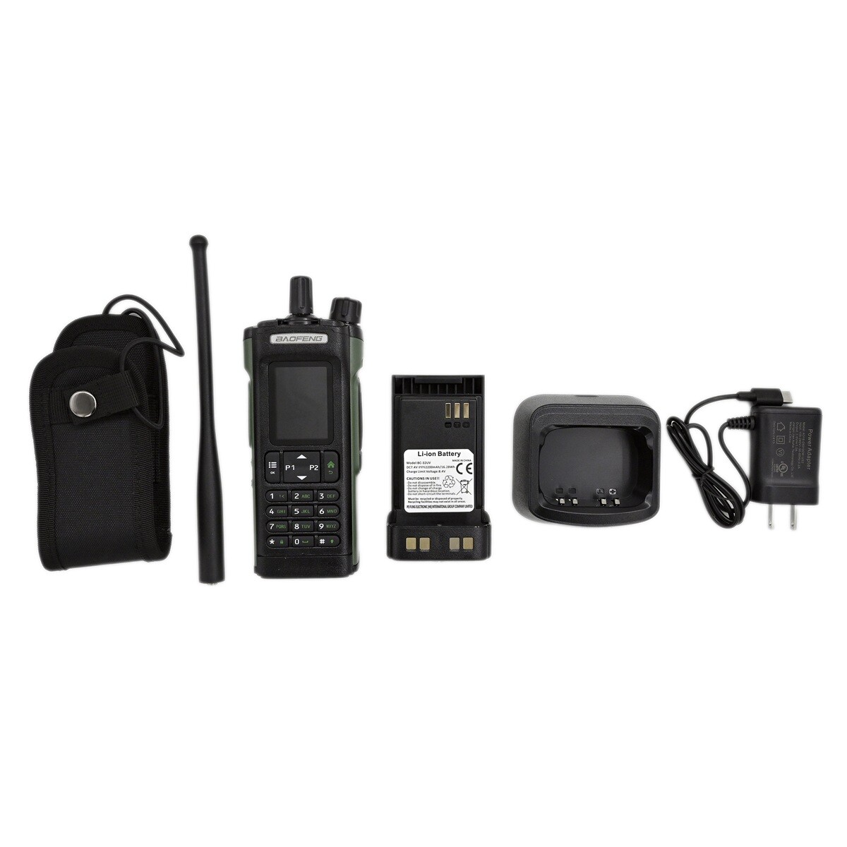 New BAOFENG DM-32UV DMR Digital Radio GPS APRS Type-C Charging 8W Walkie Talkie | UK