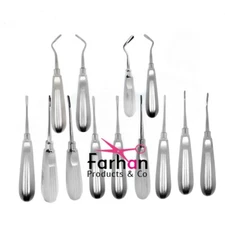 Dental Luxating Elevators Set Of 13pcs, Dental Surgery Instruments, German SS