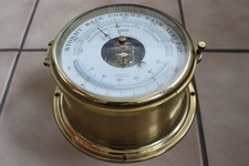 DEKORATIVES SCHIFFSBAROMETER VON SCHATZ MADE IN GERMANY #11805