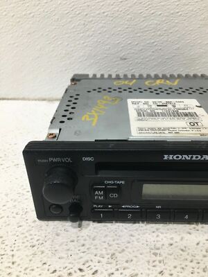 02 03 04 honda crv cr-v radio cd player cassette anti theft
