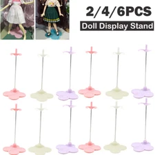2PC Doll Display Stand 6" Support Bracket For 12" ICY Blythe Dolls Accessory New