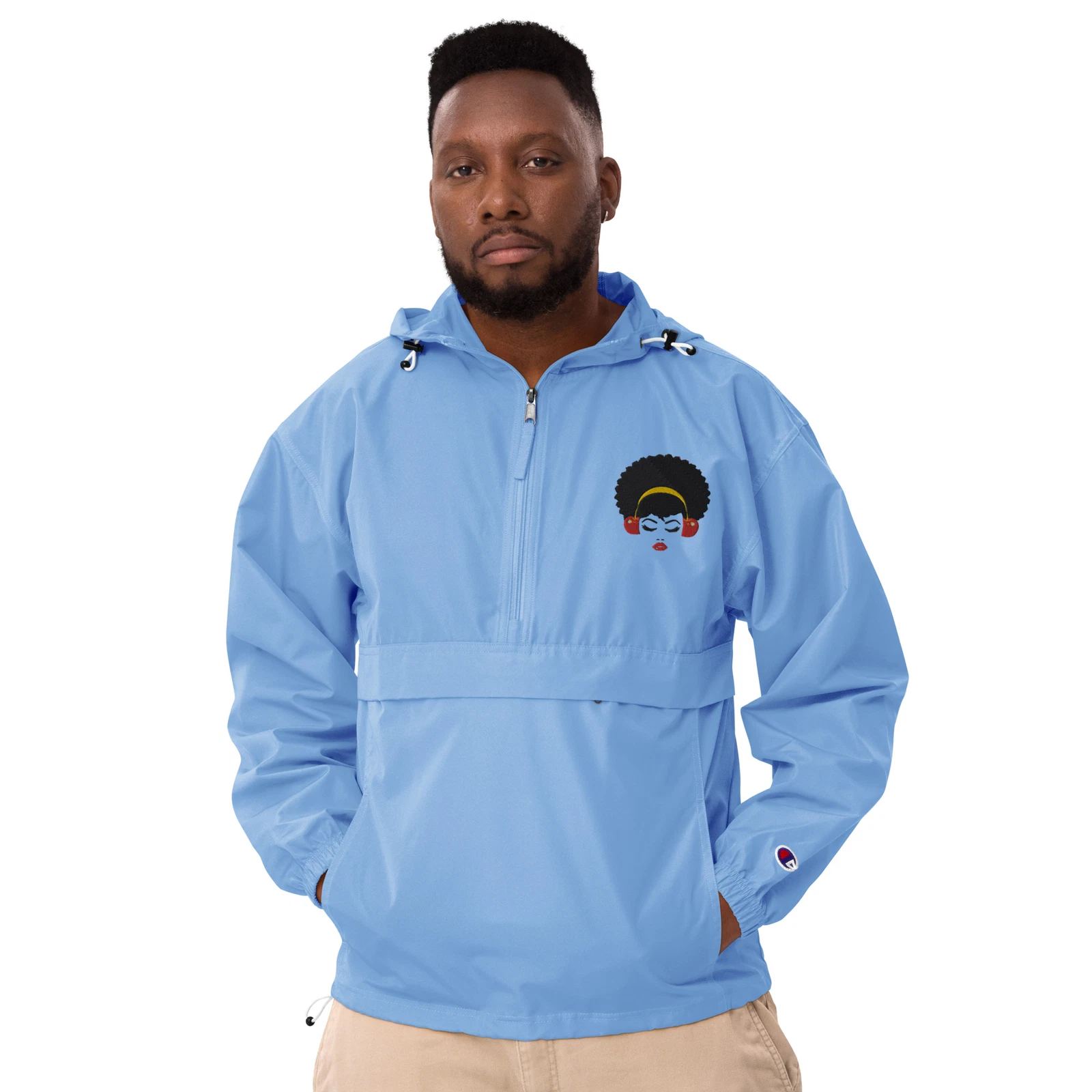 Embroidered Champion Packable Jacket
Opens in a new window or tab
