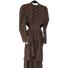 Topshop cut out tiered floral dress size 8.  New with Tags!