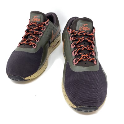 NIKE Air Max Zero SE Velvet Brown Green 918232-200 Men s Sz 8.5 M Sneakers Shoes