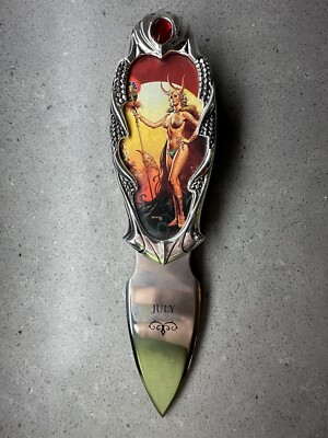Franklin Mint JULY Days of Desire Knife