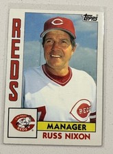 1984 Topps Russ Nixon #351 Cincinnati Reds