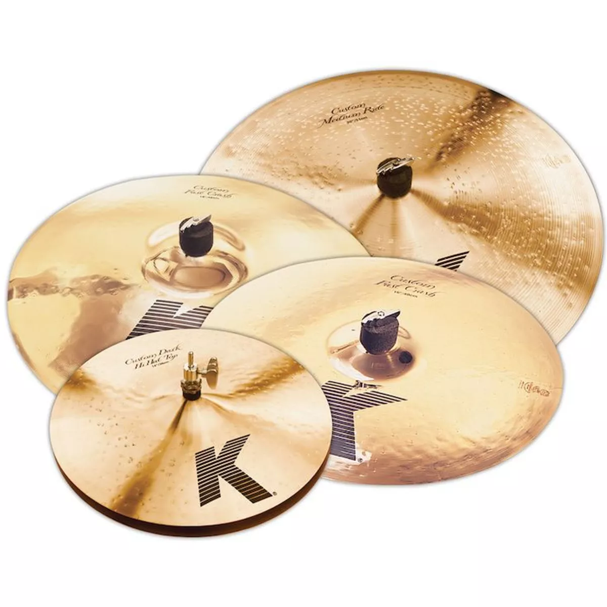 Zildjian KC0801W K Custom 5 Piece Worship Cymbal Pack 14 16 18 20