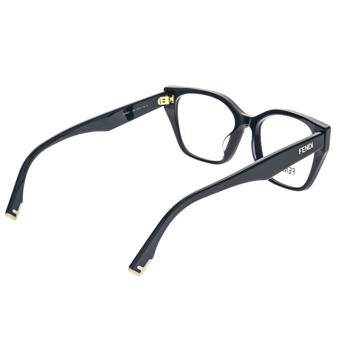 FENDI 50001 WAY Navy Blue Logo Eyeglasses Optical Frame 52mm  display picture 2