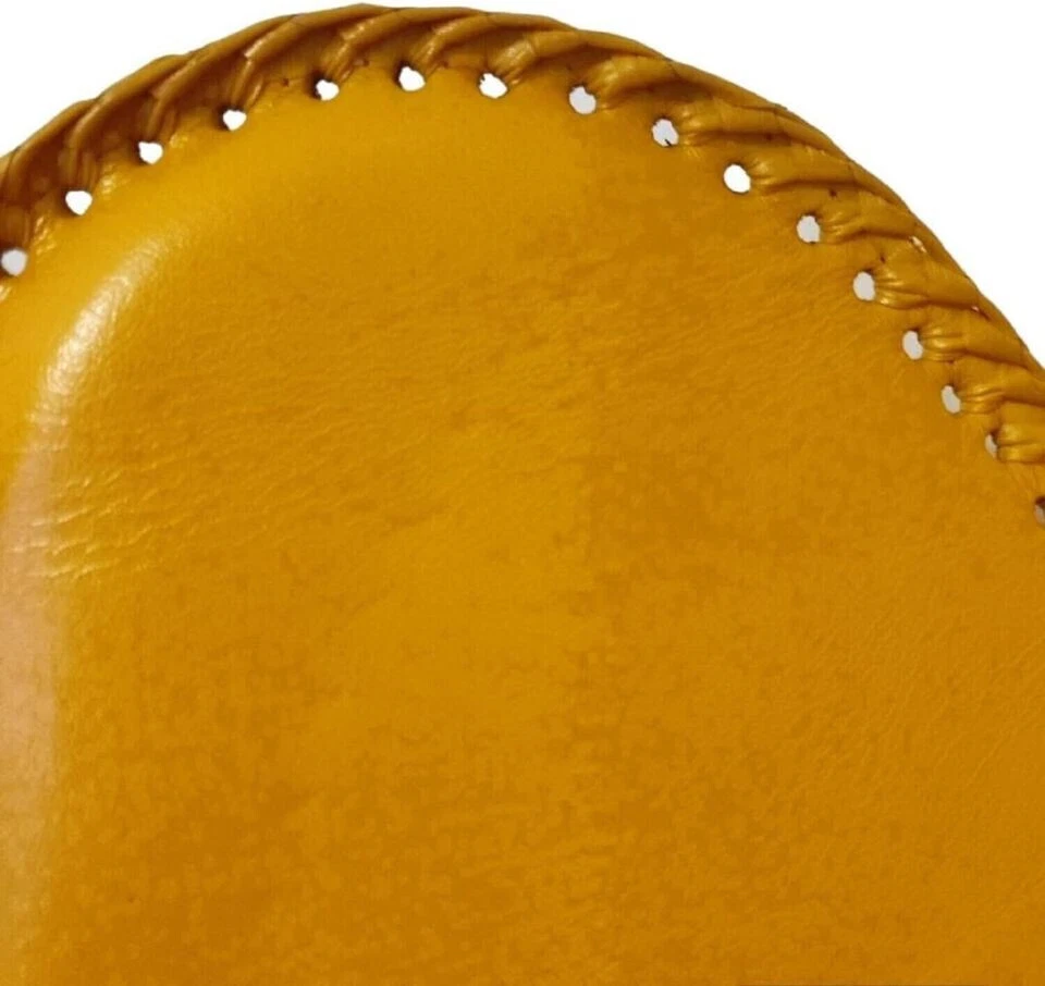 Silla mariposa de cuero, silla vintage, silla de acento, silla de brazo (solo cubierta) Foto 3 de 4