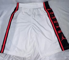 Air Jordan Dri-Fit White Basketball Shorts Kids Youth Size XL NEW 
