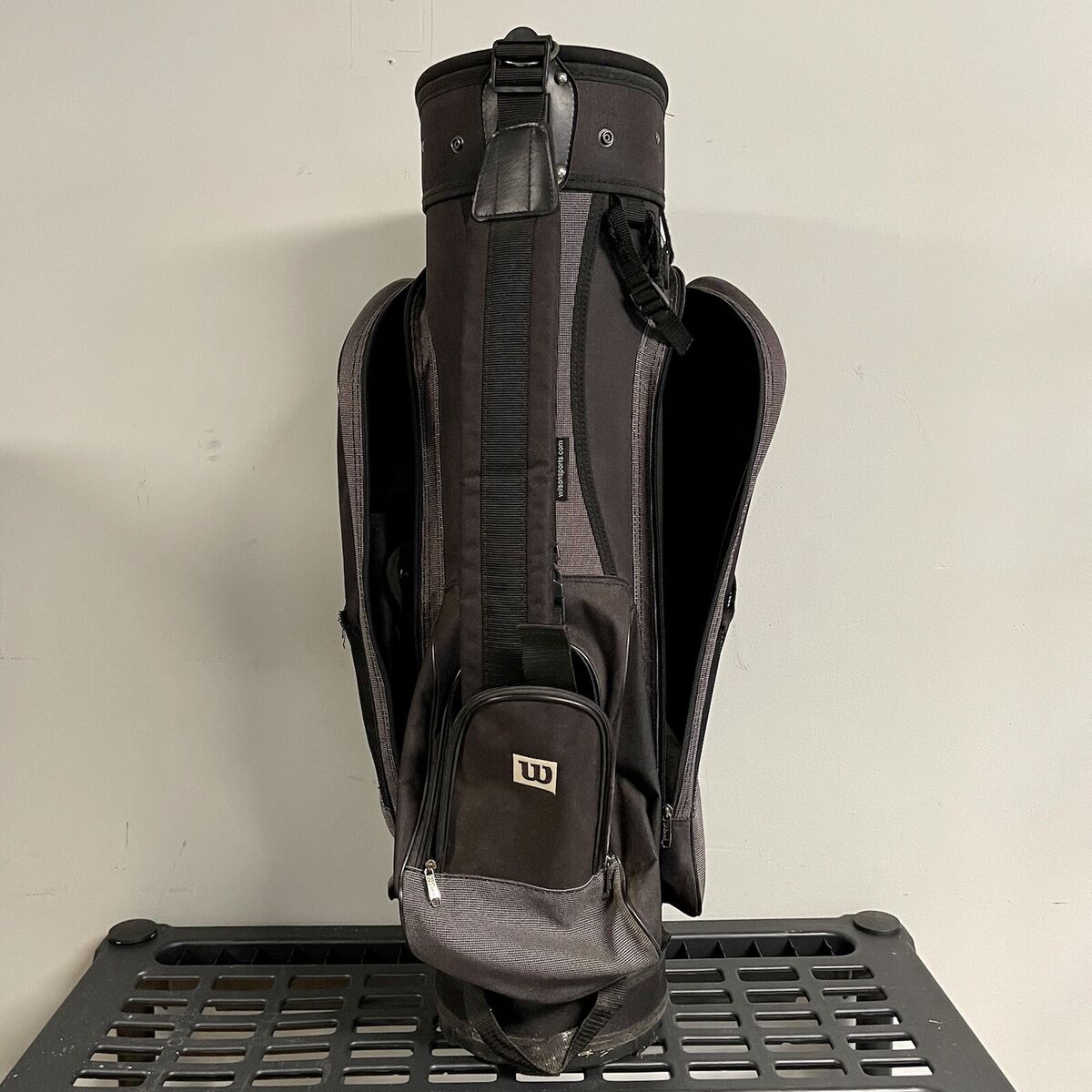 6 Division J. Lindeberg Golf Cart Carry Golf Clubs Bag 6 Division J. Lindeberg Golf Cart Carry Golf Clubs Bag