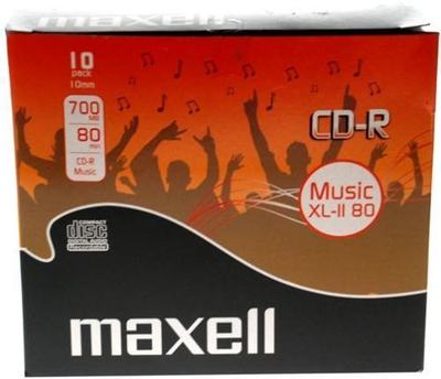 20 Maxell Rohlinge CD-R Audio 80 Minuten Musik Jewelcase